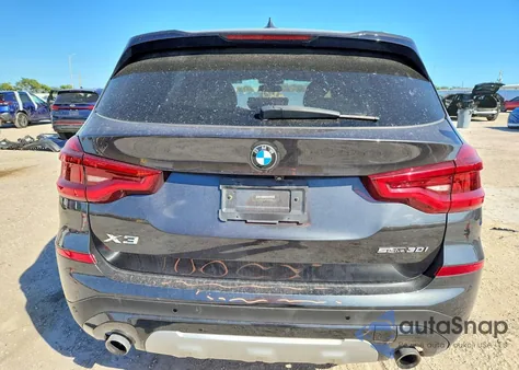 2020 BMW X3 Sdrive30I z USA, uszkodzony, nr VIN 5UXTY3C04L9B62475